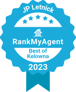 Rank My Agent Top Realtor Kelowna 2023 JP Letnick